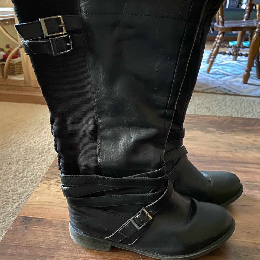Lane Bryant wide-calf boots